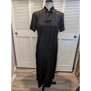 Vintage R&M Richards by Karen Kwong satin duster